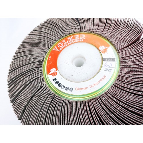 Marpol Flap Wheel 165mm x 50mm 320 grit The Polishing Shop